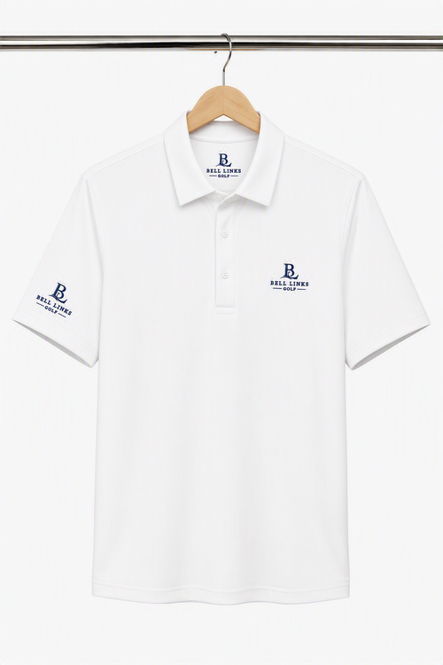 Ice White Plain Polo