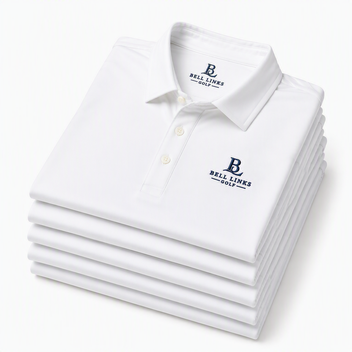Ice White Plain Polo